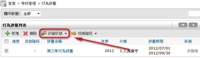 行為量表列表