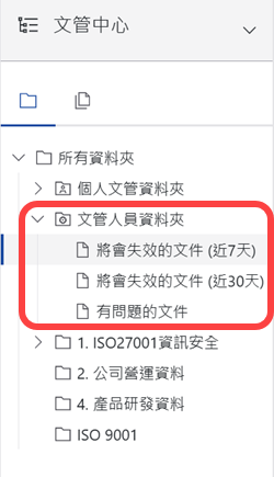 文管人員資料夾